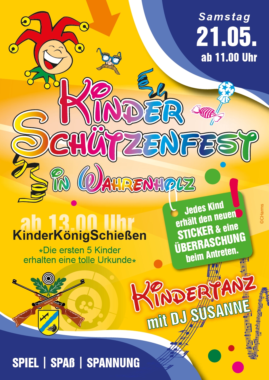 Flyer Kinderschützenfest 2016 Seite 1