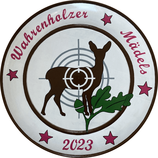 Ehrenscheibe der Wahrenholzer Mädels 2023
