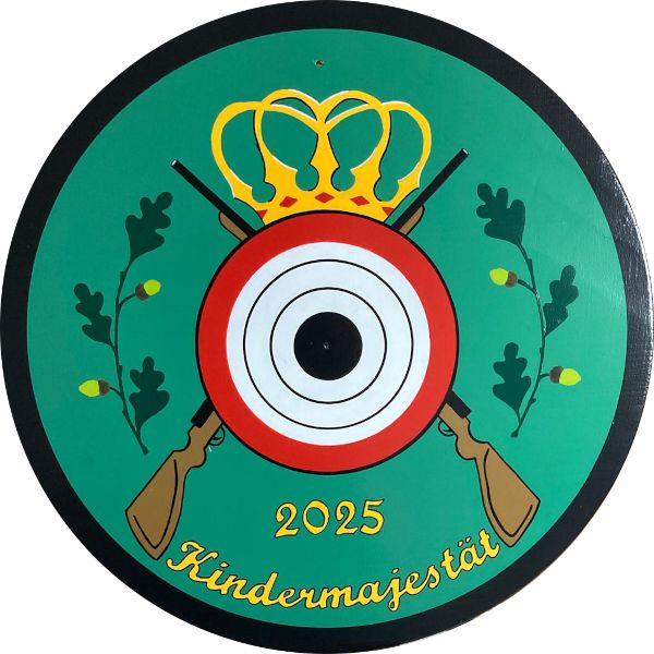 Scheibe der Kindermajestät 2025