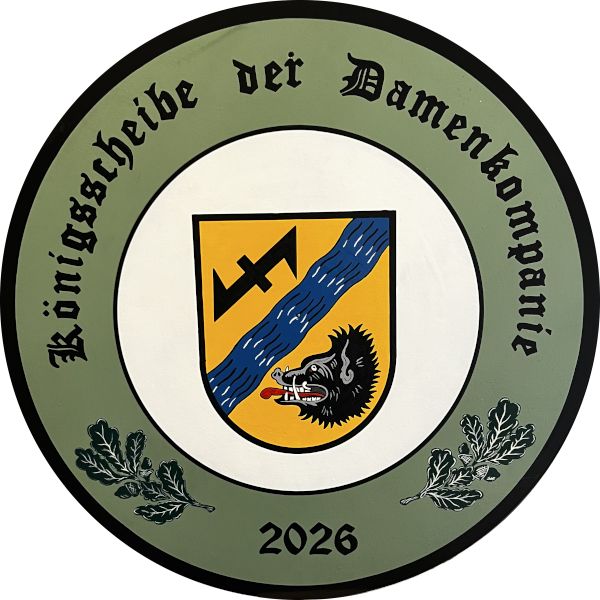 Scheibe der Damenkönigin 2026